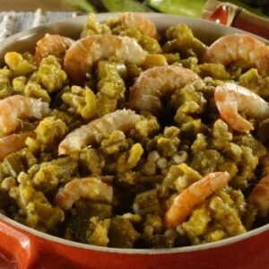 Caruru frango ou peixe